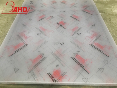 ABS sheet transparent color