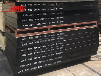 ABS sheet black