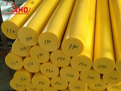 HDPE-500 rod yellow