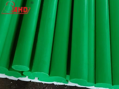 HDPE-500 rod green