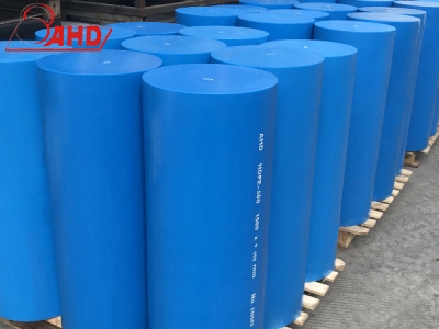 HDPE-500 rod blue