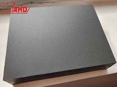 HDPE-500单面磨砂板黑色
