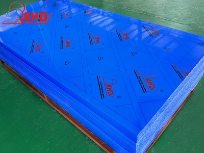 Blue PA6 nylon sheet
